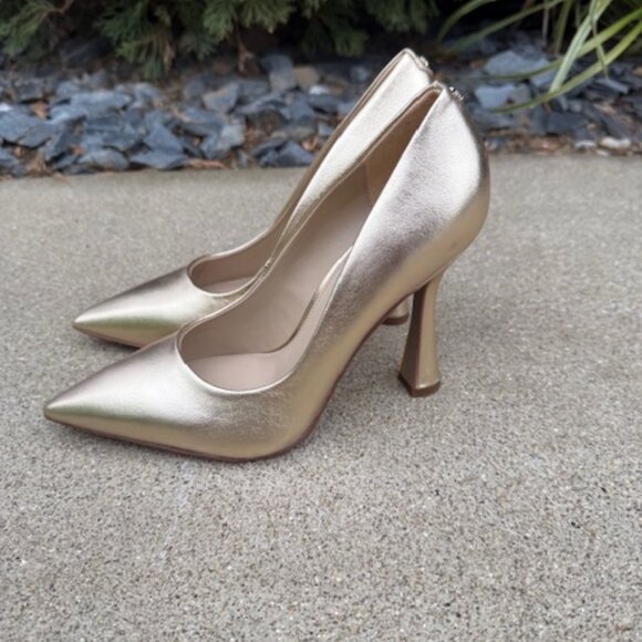 Sam edelman antonia gold heels NIB - Picture 7 of 9